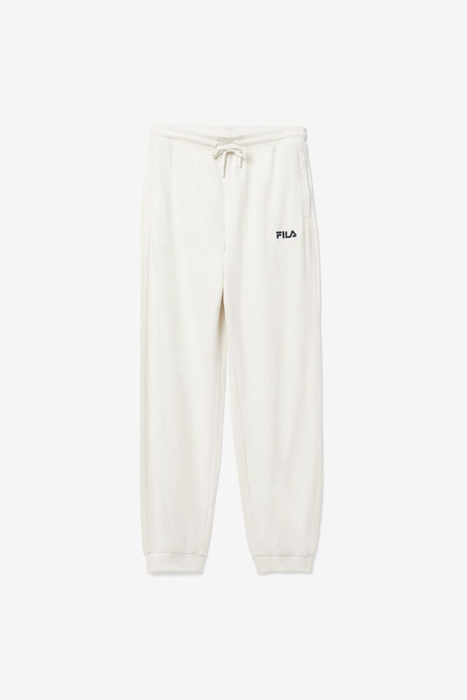 Fila Giacoma Jogger White Pants Womens - NZ 35701-UKCF